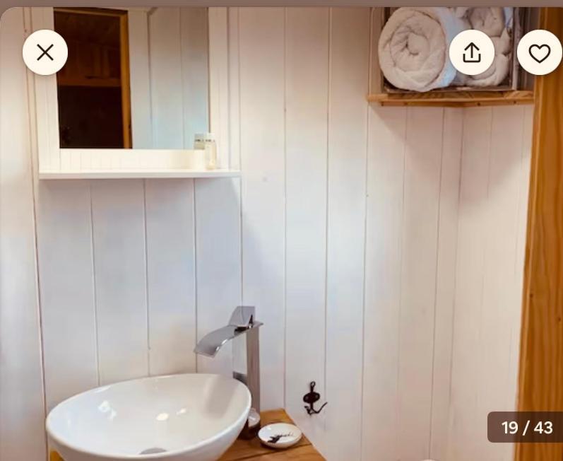 Sheepwash Shepherds Hut Bebside Zewnętrze zdjęcie